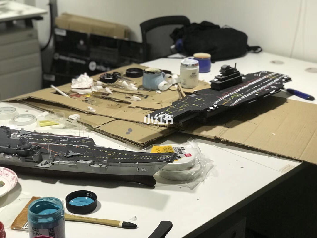 航空母舰模型制作纸板，探索与实现，航空母舰模型纸板制作探索与实现