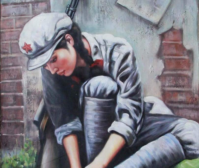 女兵哺乳战士的温情瞬间，一张珍贵相片的背后故事，女兵哺乳战士的温情瞬间，珍贵相片背后的故事