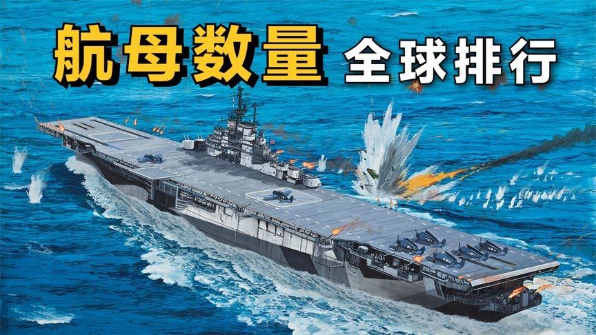 世界各国航母排名，实力与技术的较量，全球航母实力与技术排名，世界各国航母排名榜