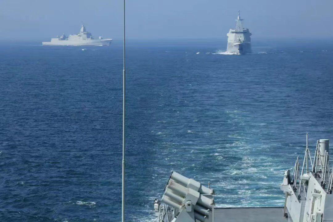揭秘中国海军新力量，055型驱逐舰103号，揭秘中国海军新力量，055型驱逐舰重磅亮相，一探究竟！
