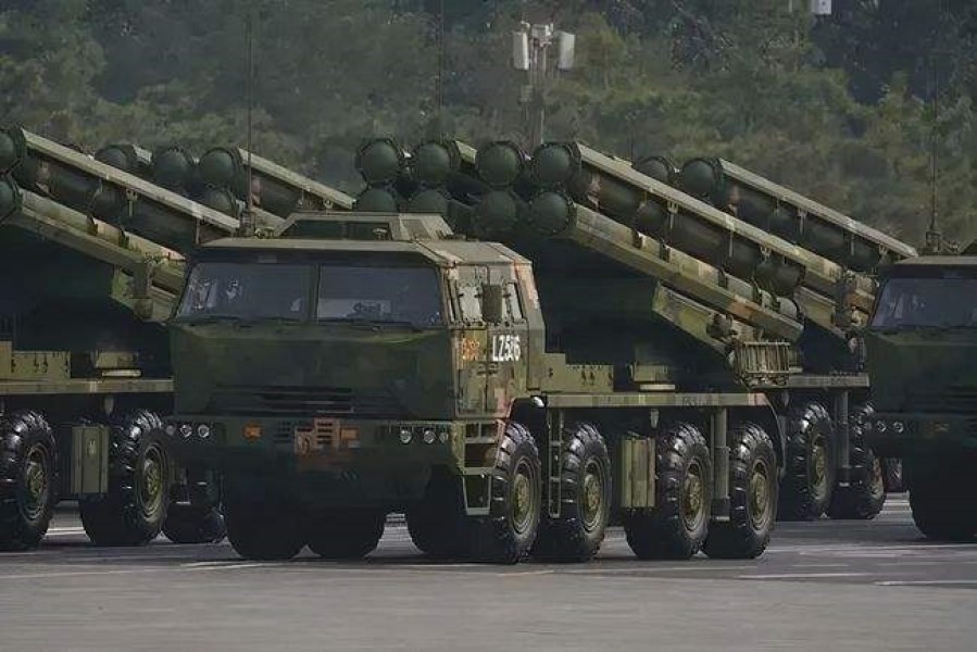 中国24管火箭炮，威力与技术的完美结合，中国24管火箭炮，威力与技术的巅峰结合