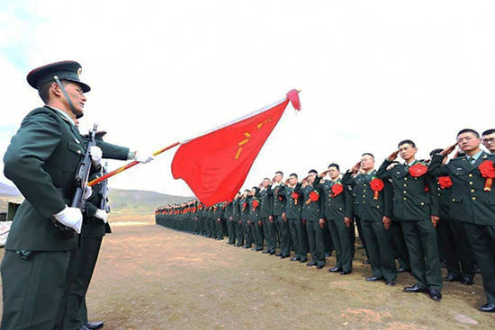 第十四集团军军旗，荣耀与使命的象征，第十四集团军军旗，荣耀与使命的永恒象征