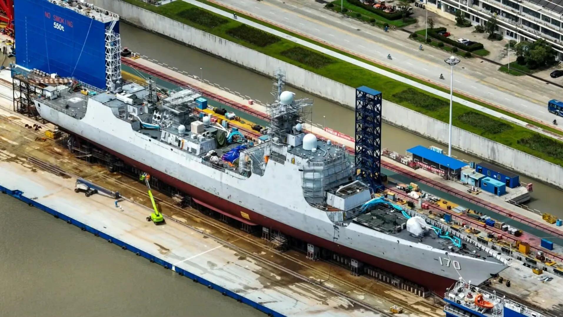 揭秘中国海军舰艇052D型驱逐舰中期大修背后的故事，中国海军舰艇052D型驱逐舰中期大修揭秘，背后故事全解析