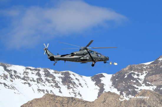武直-10高原，空中力量的高原先锋，武直-10高原，空中力量的先锋展现