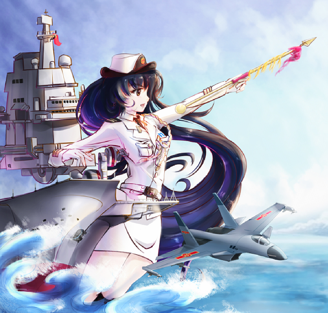 济南舰舰娘，时代的航海守护者，济南舰舰娘，时代航海的守护者