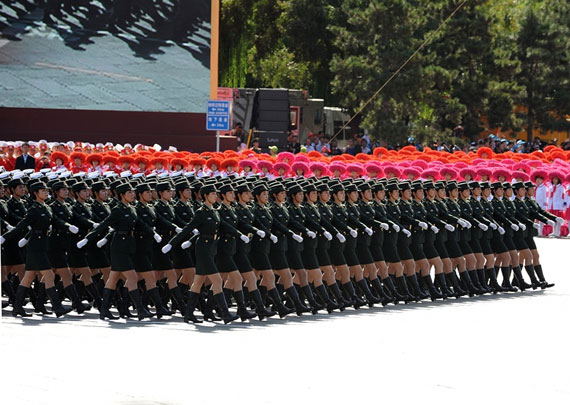 三军女兵方队阅兵式，展现新时代巾帼英雄的荣耀与力量，三军女兵方队阅兵式，展现新时代巾帼英雄风采
