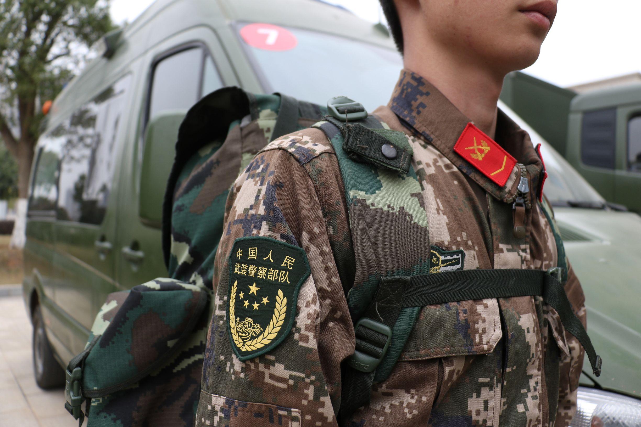 武警现役装备，现代化武装力量的体现，武警现役装备，现代化武装力量的典范