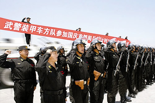 武警北京总队政委