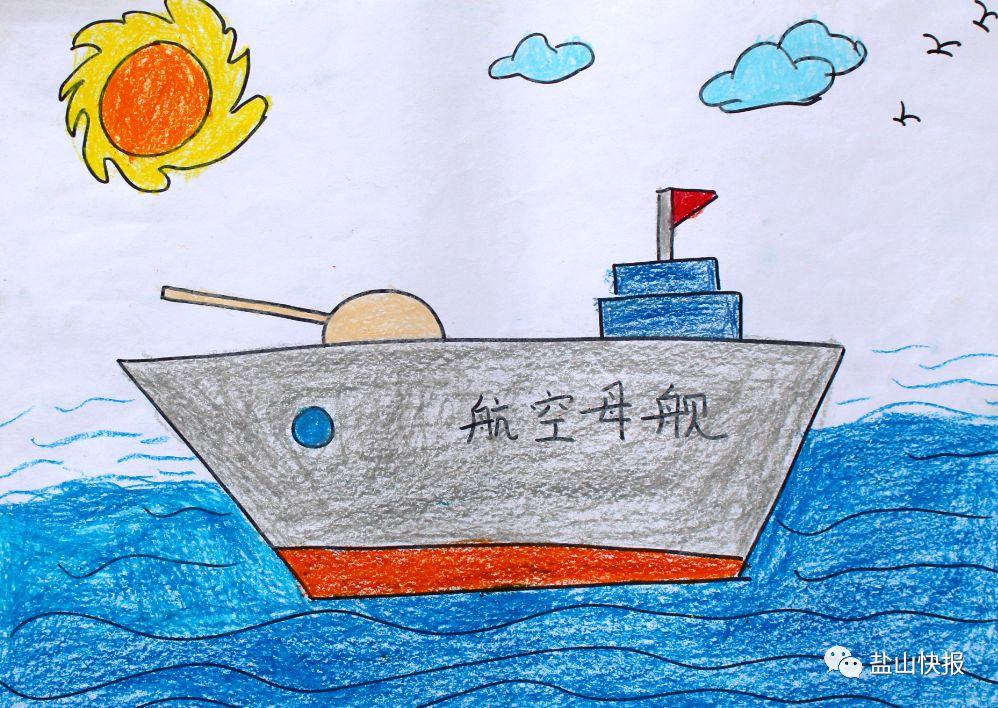 画一艘航空母舰，探索海洋与天空的交汇点，航空母舰，探索海洋与天空的交汇点之旅