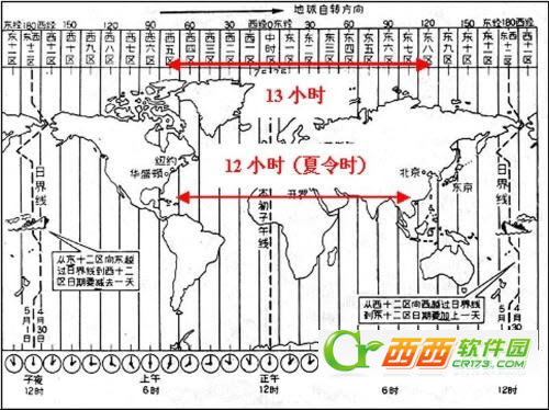 美国西部时间与北京时间换算指南，美国西部时间与北京时间换算指南手册