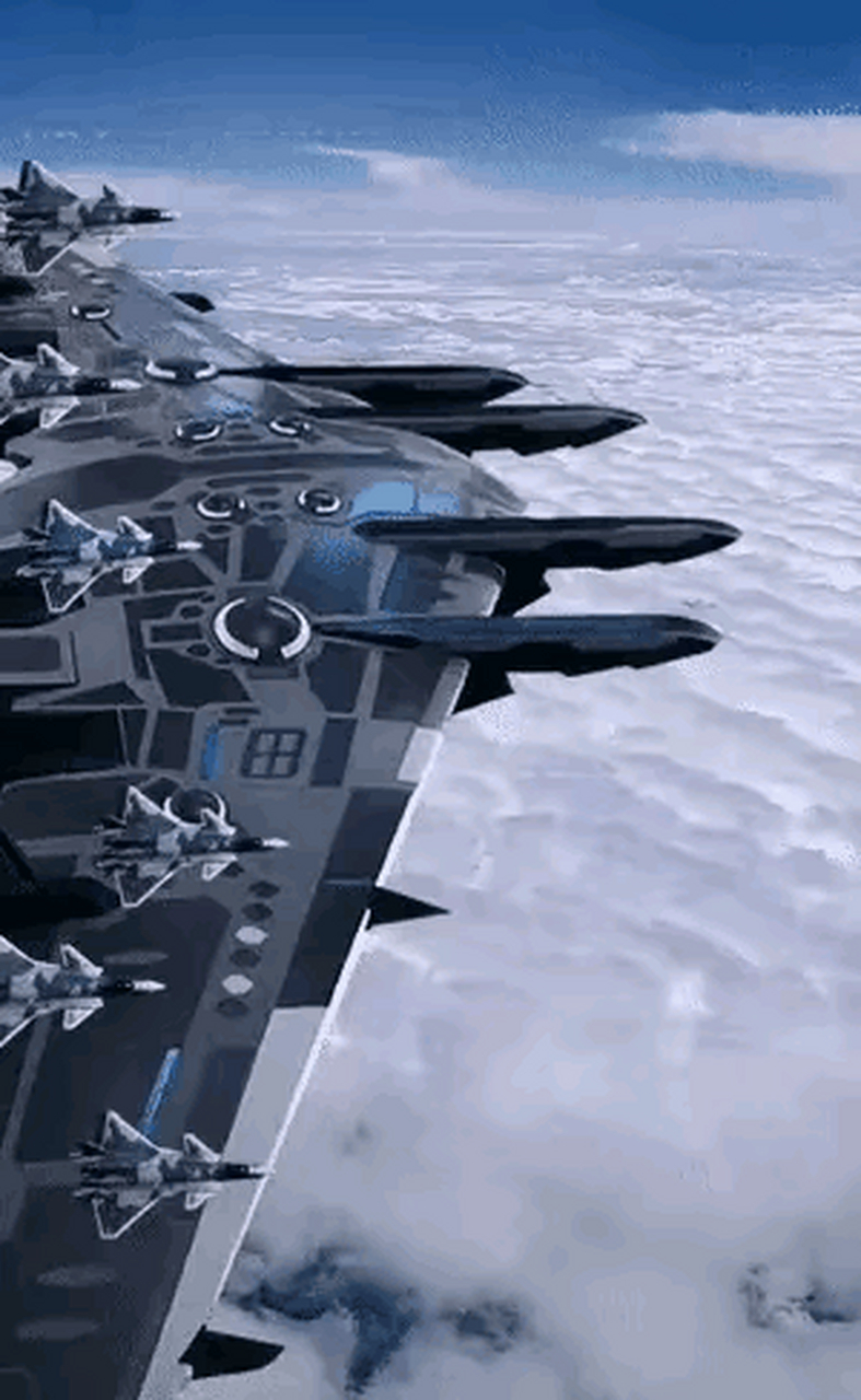 中国鸾鸟空天母舰，探索未来海洋与空中领域的先锋力量，中国鸾鸟空天母舰，海洋与空中领域的先锋力量探索者
