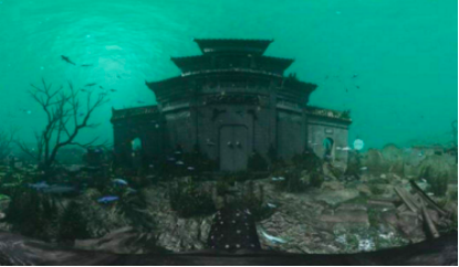 千岛湖水下古城，秘境中的千年传奇，千岛湖水下古城，秘境千年传奇之谜