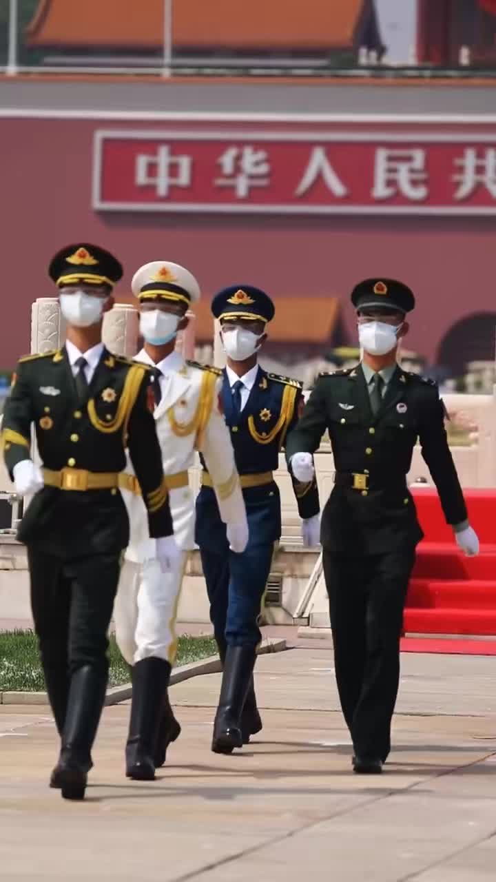 国旗护卫队与三军仪仗队，荣耀的象征与国家的骄傲，国旗护卫队与三军仪仗队，国家荣耀的象征与骄傲