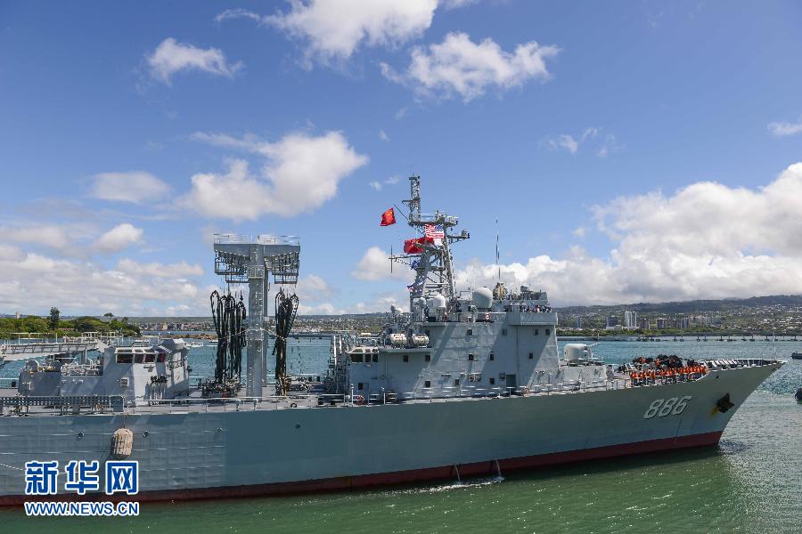 千岛湖舰赴美国夏威夷访问之旅，千岛湖舰访问美国夏威夷之旅