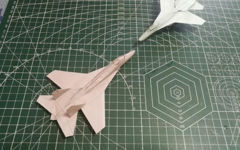 歼11战斗机折纸艺术，方法与精神，歼11战斗机折纸艺术，方法与精神的完美结合