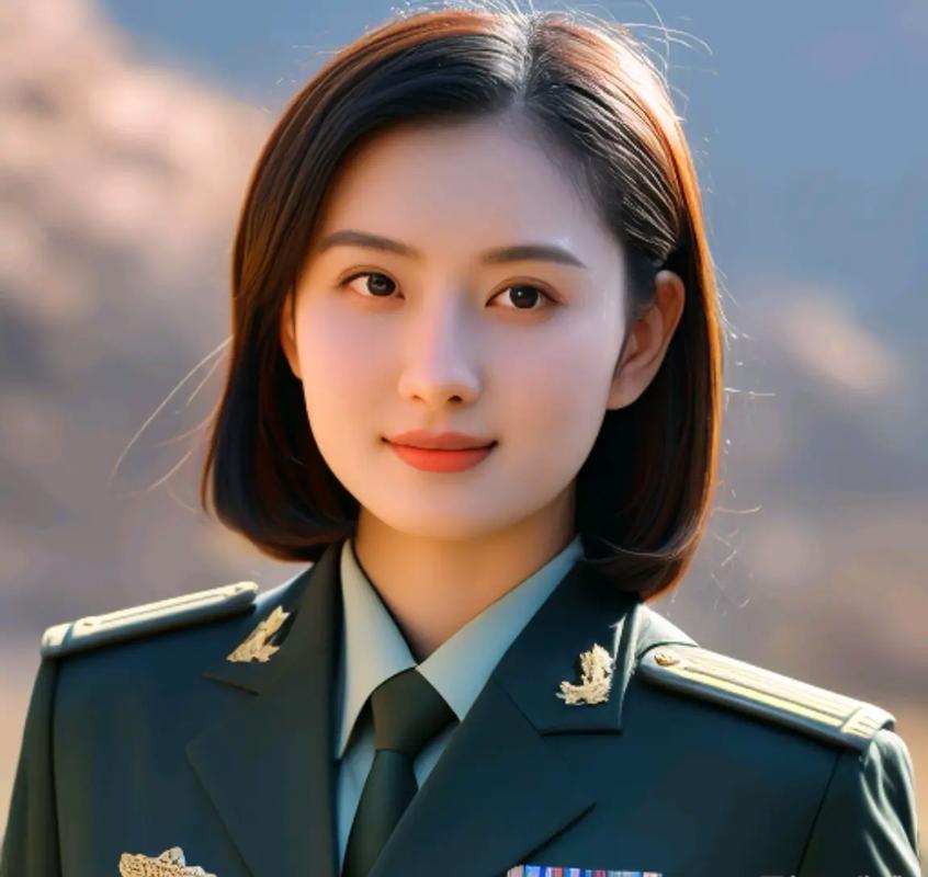 女兵飒爽英姿——当代军魂的独特风采，女兵风采，当代军魂的飒爽英姿