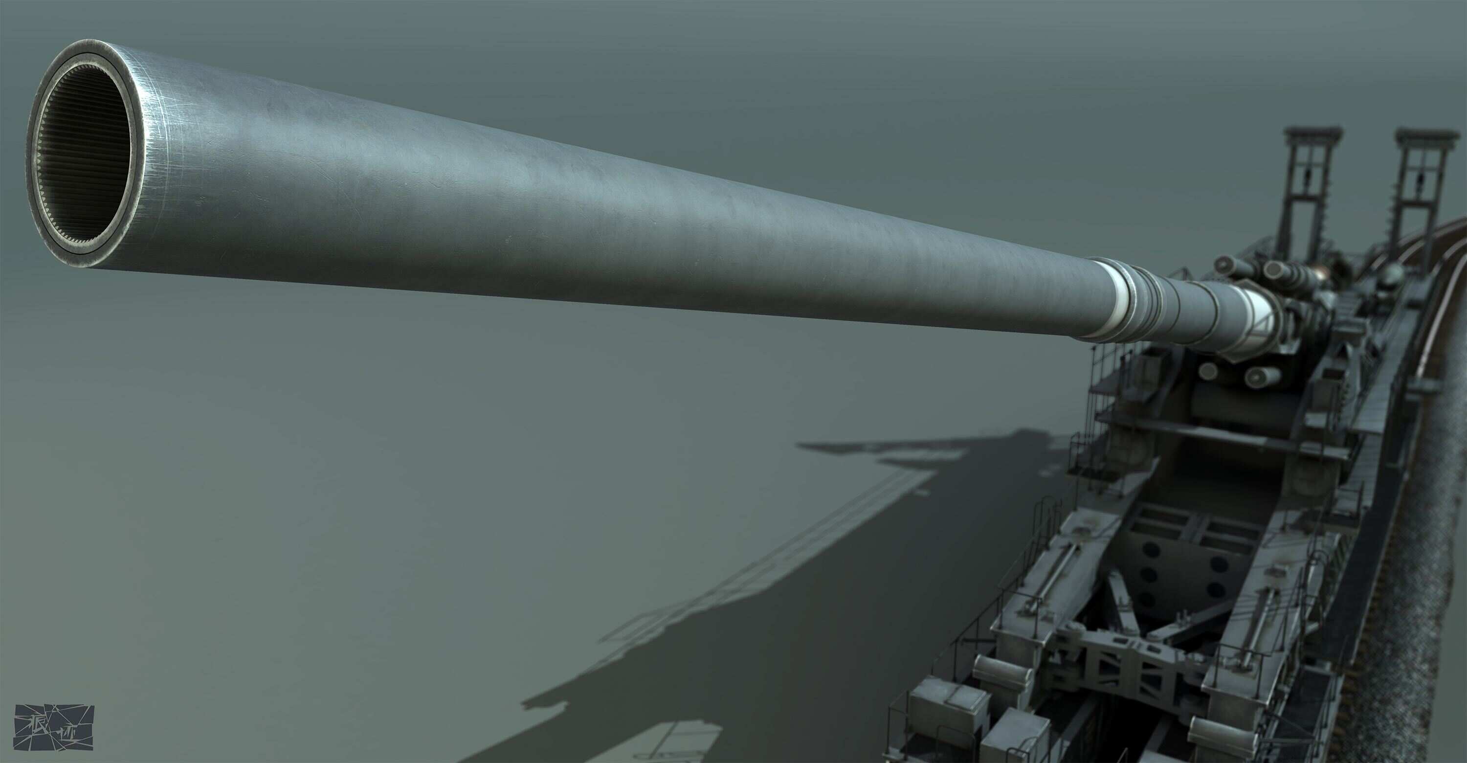 古斯塔夫巨炮大战天启怪物,后期动画的震撼展现,古斯塔夫巨炮与天启怪物的震撼对决,后期动画精彩呈现