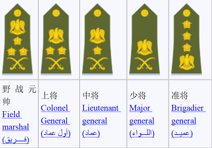 利比亚军队最高军衔，探究与解析，利比亚军队最高军衔，探究与详解