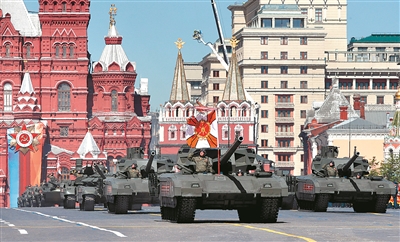 俄罗斯红场阅兵，五月九日壮丽画卷，五月九日俄罗斯红场阅兵壮丽盛况