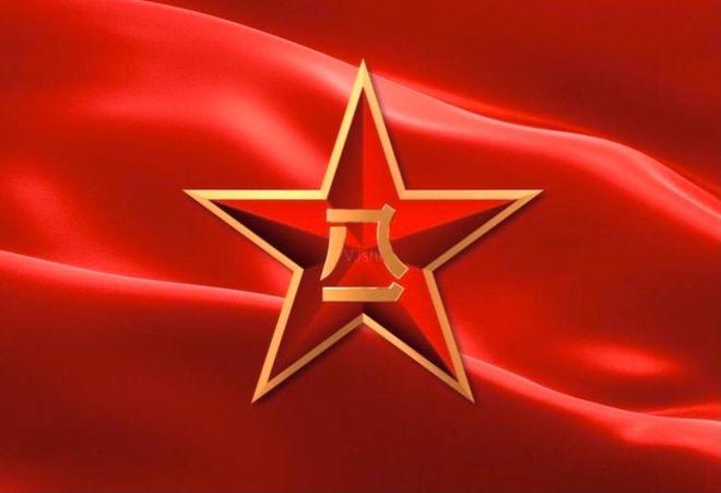 中国人民解放军军旗上的图案,象征与荣耀,中国人民解放军军旗图案,象征与荣耀的展现
