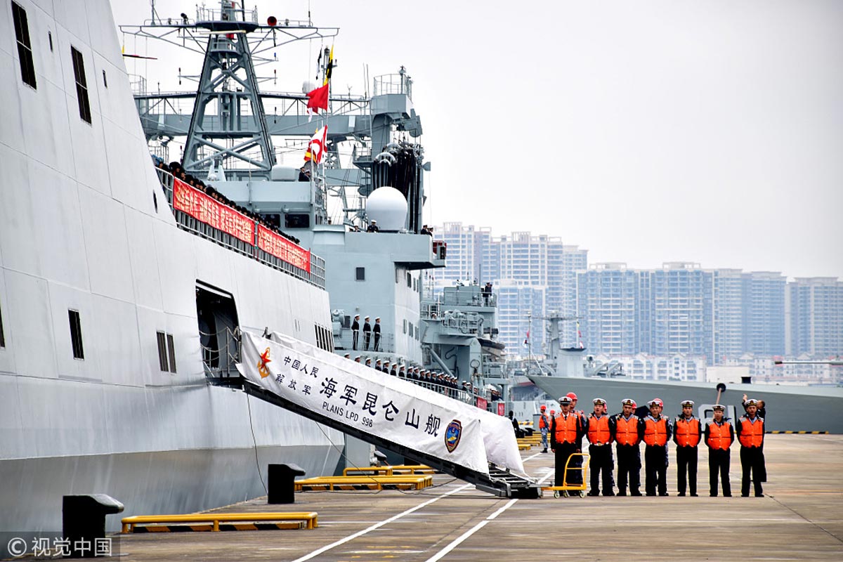 昆仑舰与永暑,中国海军力量的双璧,昆仑舰与永暑,中国海军力量的两大支柱