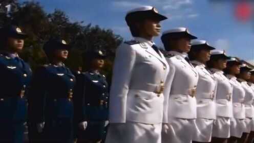 解放军女兵仪仗队完整版,荣耀与力量的展现,解放军女兵仪仗队全景展示,荣耀与力量的璀璨瞬间