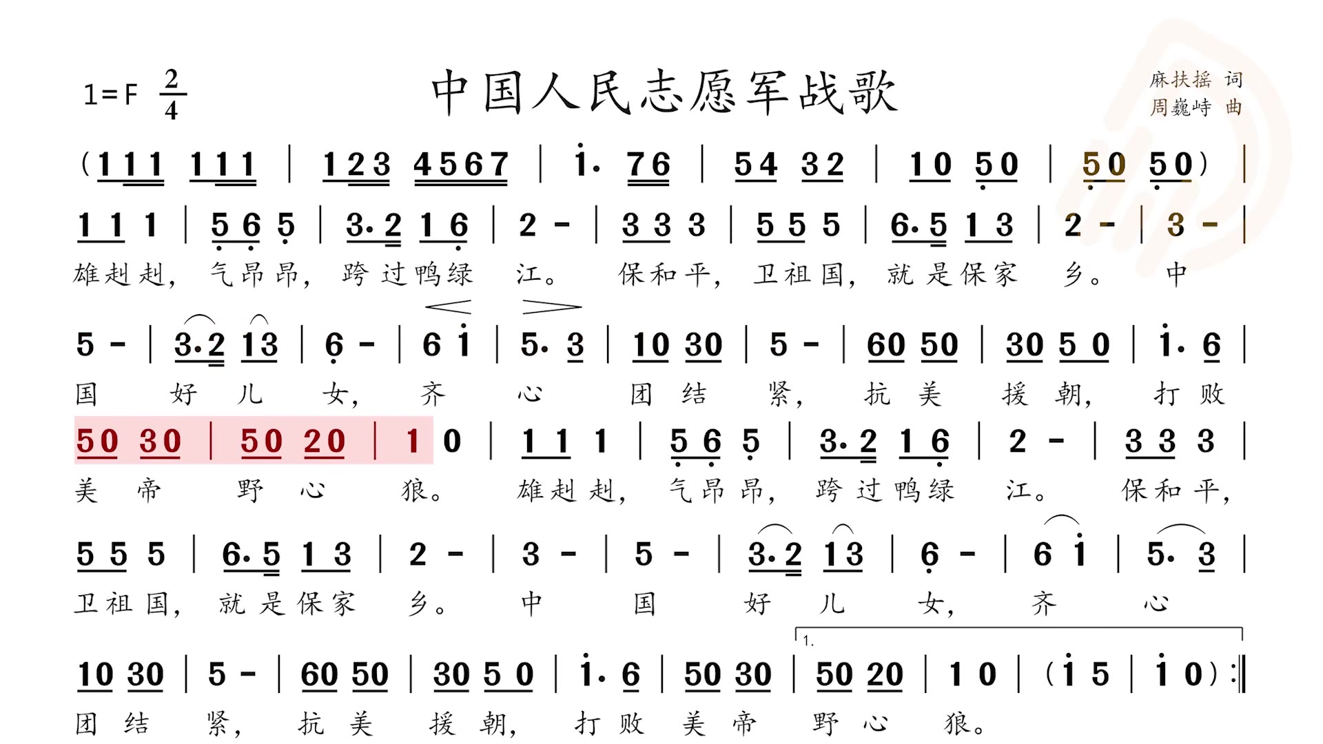 中国人民志愿军战歌的词曲，永恒的旋律，不朽的情怀，中国人民志愿军战歌词曲永恒，情怀不朽