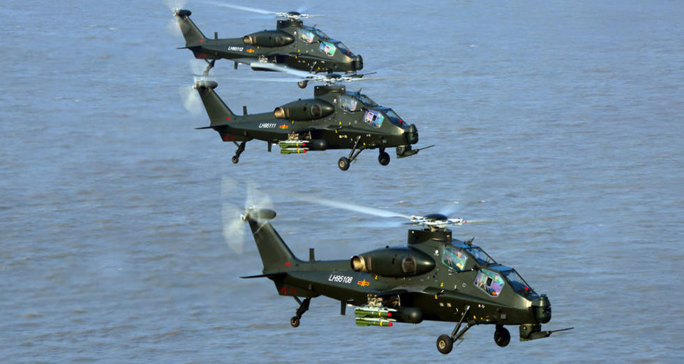 武直-10直升机的排行，空中力量的璀璨明珠，武直-10直升机，空中力量的璀璨明珠排行之首