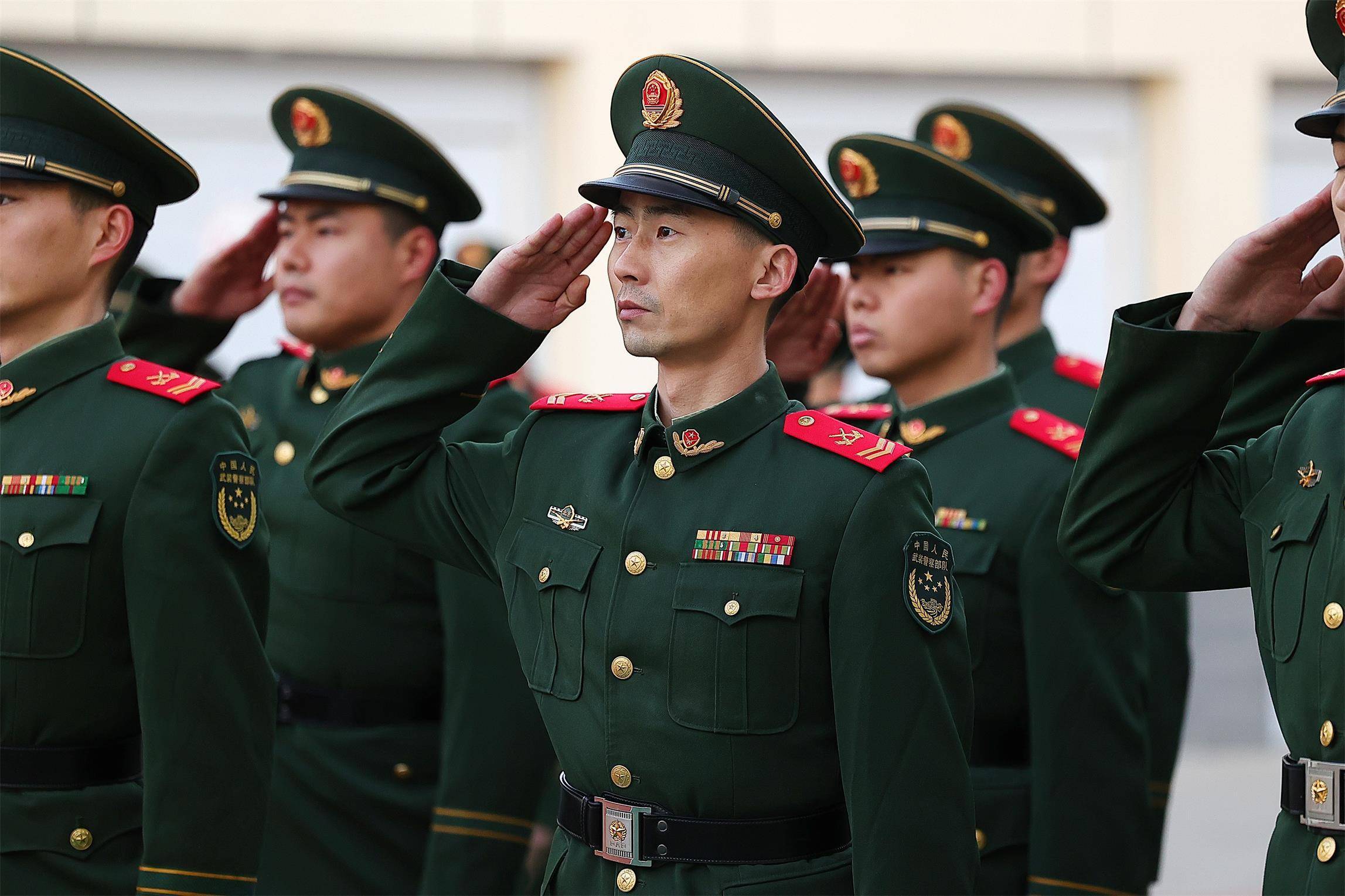 武警兵服装图片大全，历史、种类与特色，武警兵服装图片大全，历史、种类与特色详解