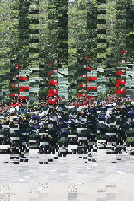 三军仪仗队升国旗仪式,荣耀与庄严的象征,三军仪仗队升国旗仪式,荣耀与庄严的国礼典范