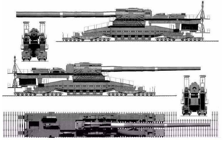 古斯塔夫巨炮合集,历史中的巨炮传奇,古斯塔夫巨炮传奇合集,历史中的巨炮之旅