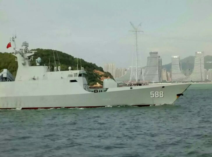泉州舰舷号,中国海军的新锐力量,中国海军新锐力量,泉州舰舷号亮相