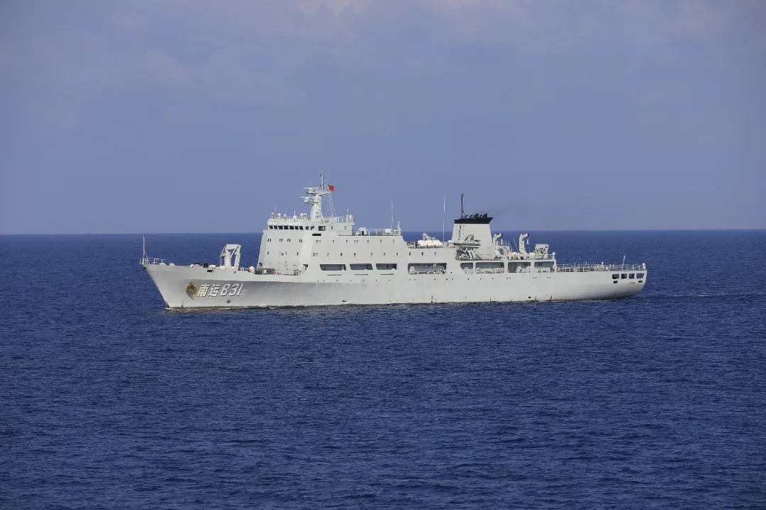 中国海军运输船,走向深蓝的重要力量,中国海军运输船,深蓝征途上的重要力量