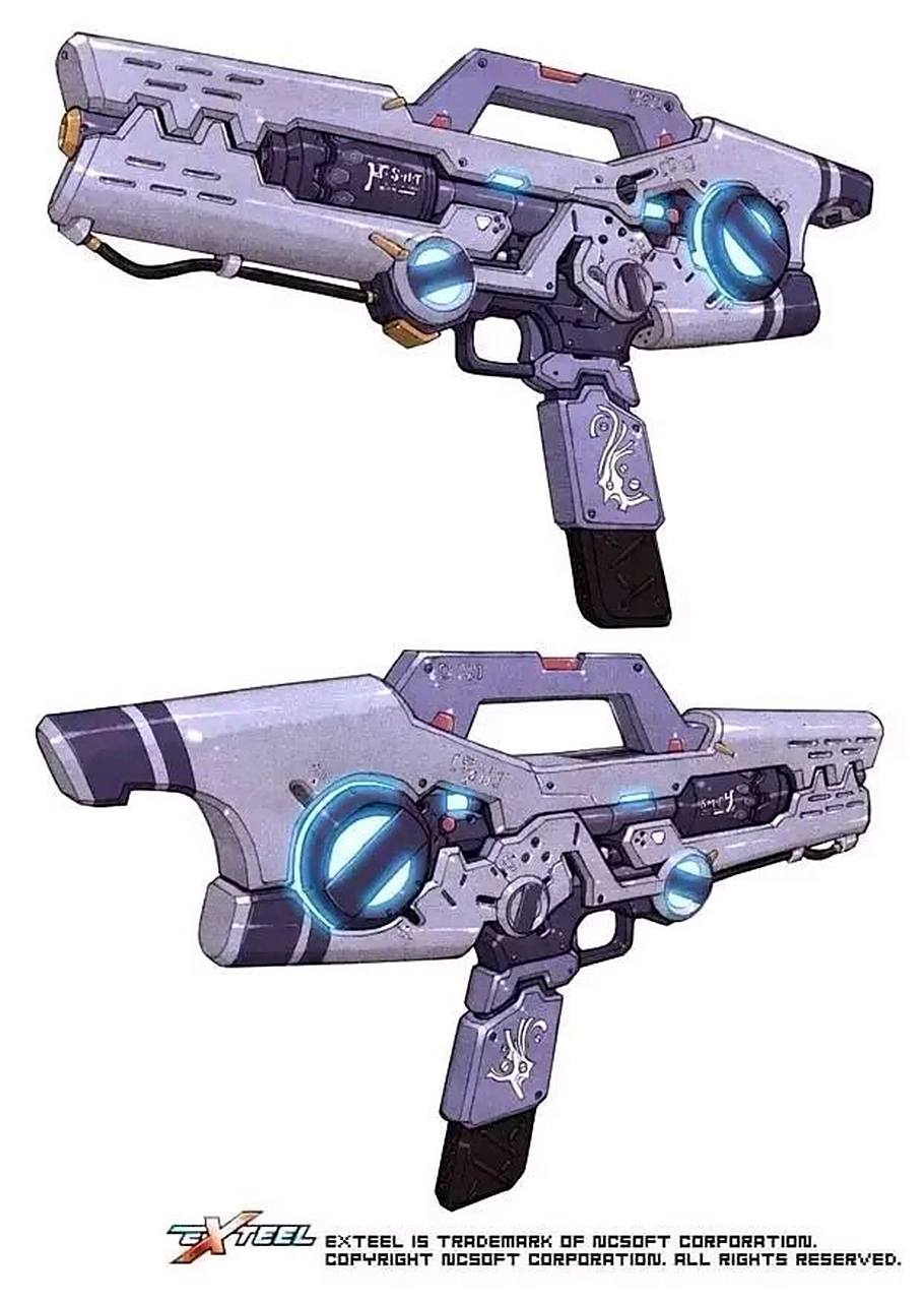 探索科幻世界,帅气的科幻武器图片,科幻世界探索之旅,炫酷武器图片大放送