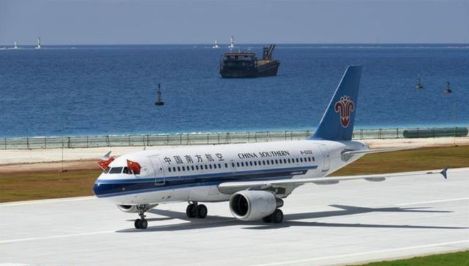 渚碧岛机场,南海上的重要航空枢纽,南海重要航空枢纽——渚碧岛机场