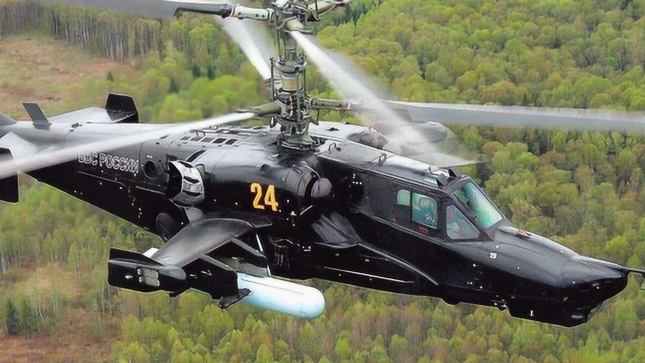 卡一52武装直升机,空中力量的锐利獠牙,卡一52武装直升机,空中力量的锐利尖牙