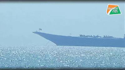 超日王号航母,印度海军的骄傲与力量象征的图片展示,印度海军的骄傲与力量象征,超日王号航母图片展示
